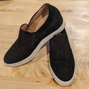 Caslon Suede Wedge Sneakers